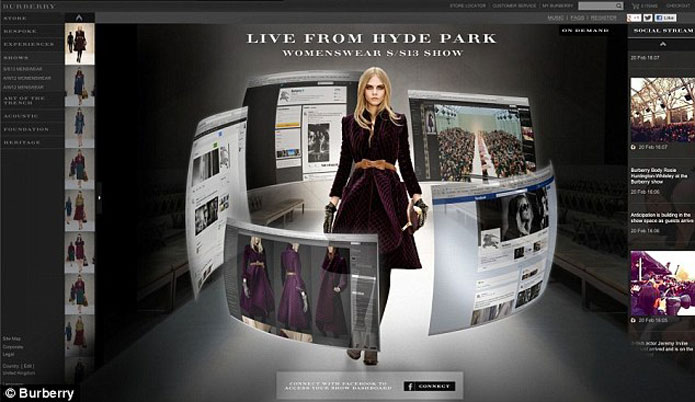 14 Burberry's growth with digital world 